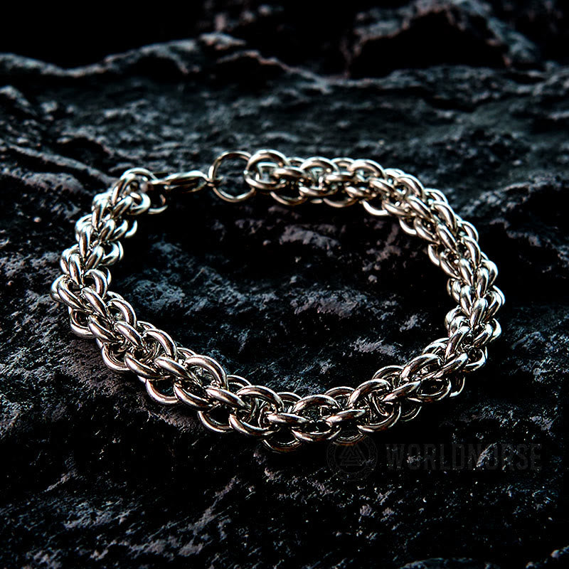 WorldNorse Lobster Claw Clasp Rope Chain Bracelet