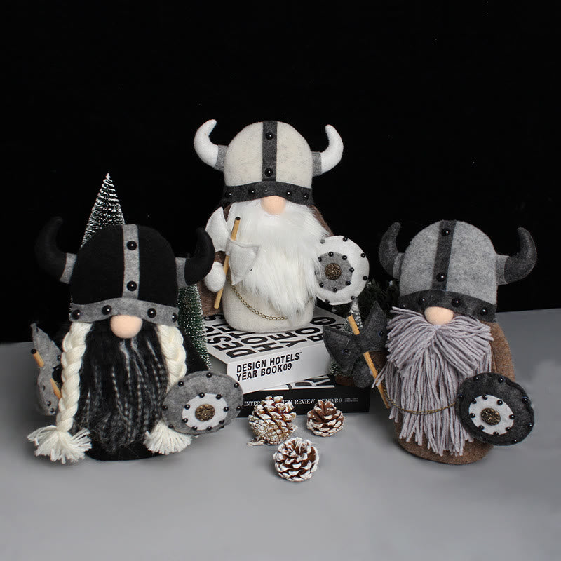 WorldNorse Gnome Nordic Warrior Plush