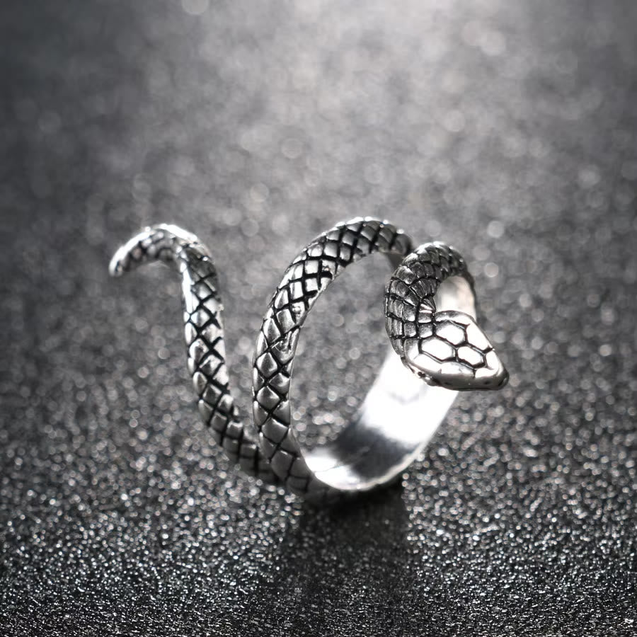 WorldNorse Serpent Spirit Snake Ring