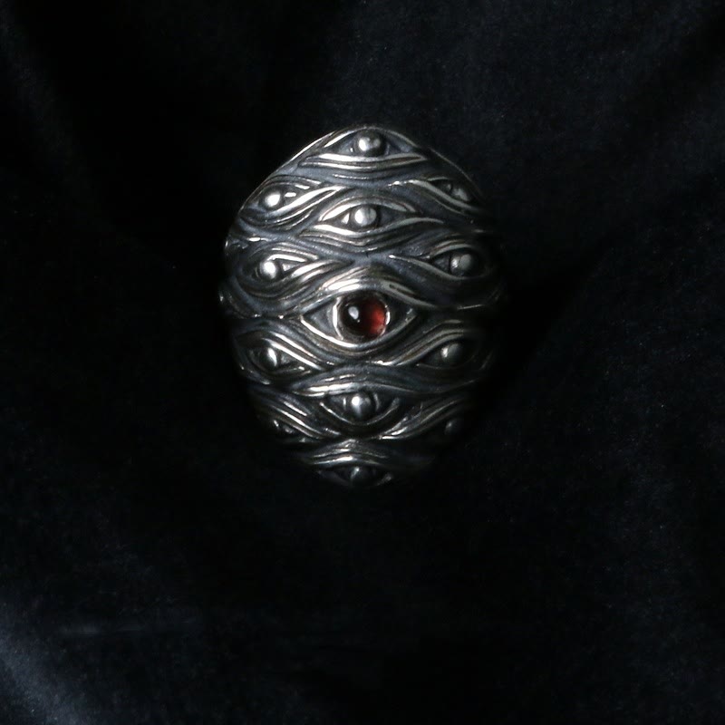 WorldNorse Yokai Hundreds Of Eyes Ring