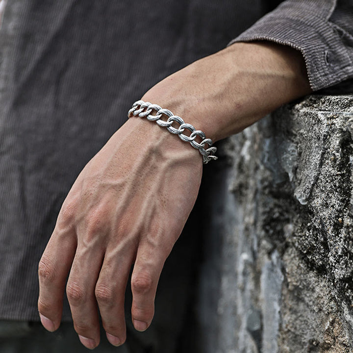 WorldNorse 925 Sterling Silver Feather Bracelet