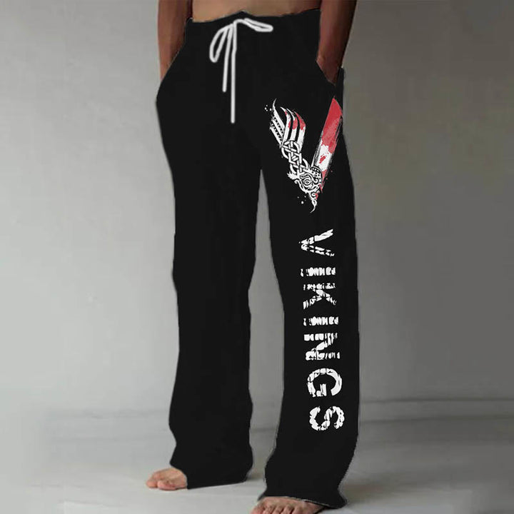 WorldNorse Viking Drawstring Casual Pants - US/UK/AU52,EU62 (6XL) - image 1