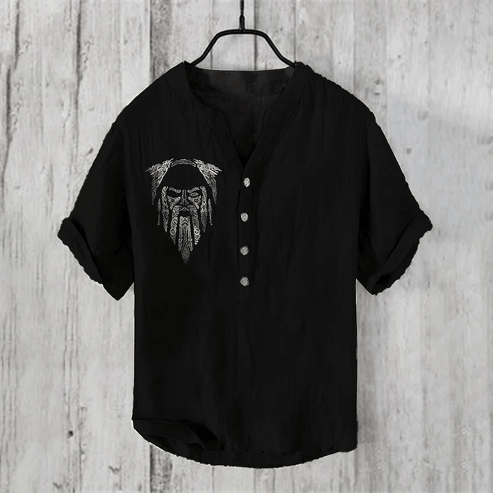 WorldNorse Viking Ragnar Lothbrok Warrior Casual Shirt - US/UK/AU50,EU60 (5XL) - image 1