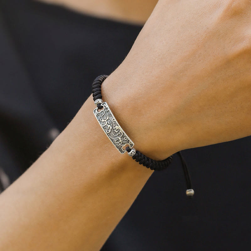 WorldNorse 925 Sterling Silver Waves Bracelet