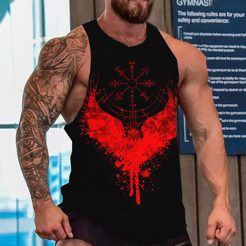 WorldNorse Vegvisir Raven Vest