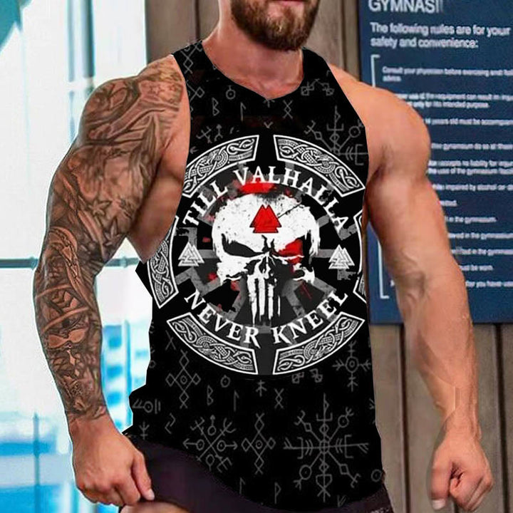 WorldNorse Vegvisir Runes Valknut Celtic Knot Vest