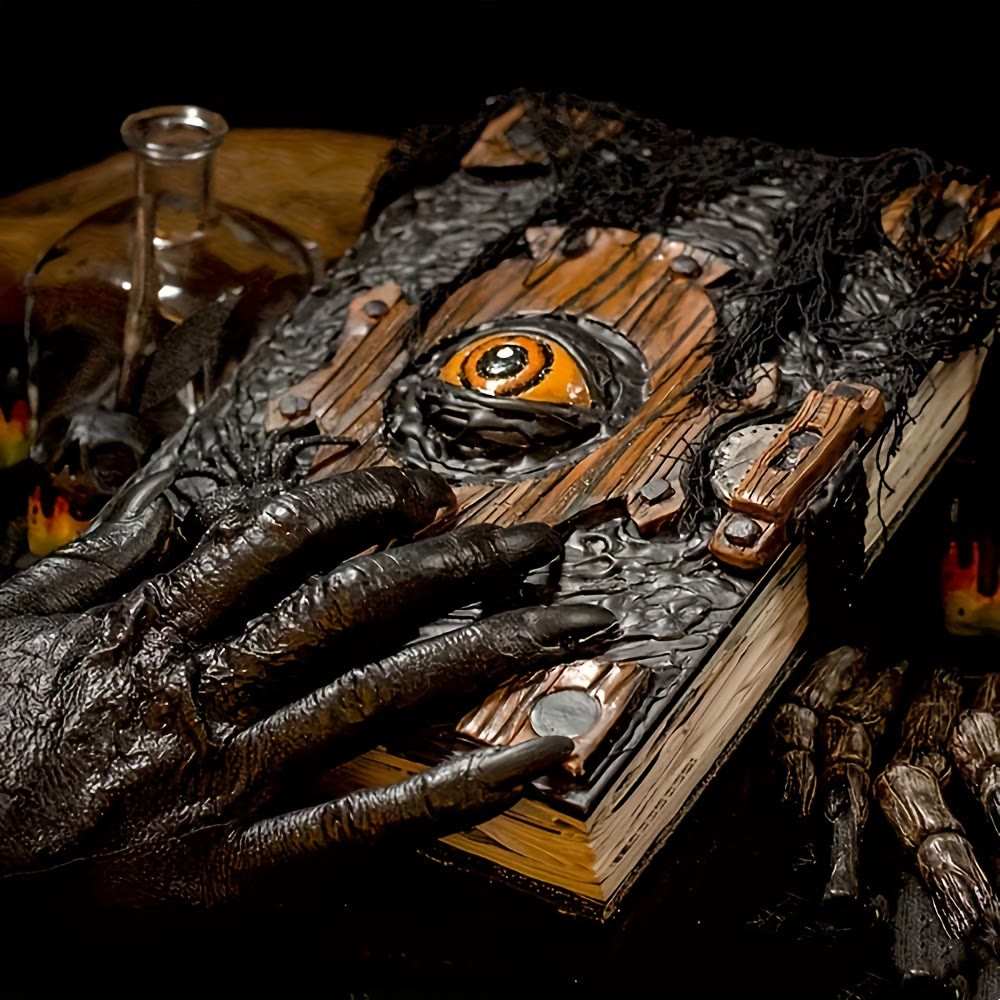 WorldNorse Curses Devil's Eyes Horror Notebook