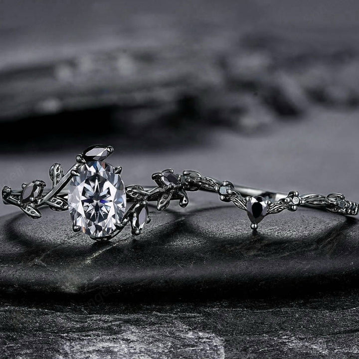 WorldNorse Valkyrie's Radiance Moissanite Ring - image 5