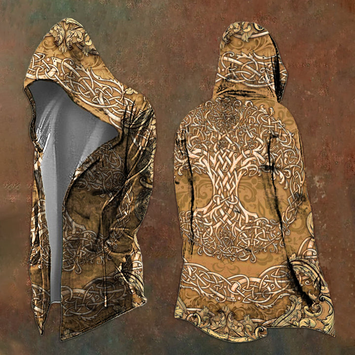 WorldNorse Mystic Tree Of Life Celtic Hooded Jacket - US/UK/AU48,EU58 (4XL) - image 1