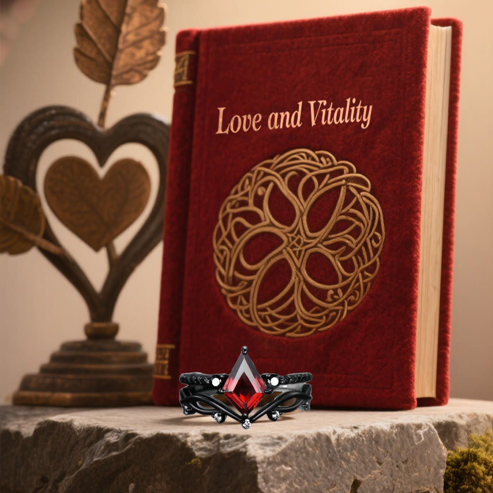 WorldNorse Norse Midnight Magic Ring Set - image 9