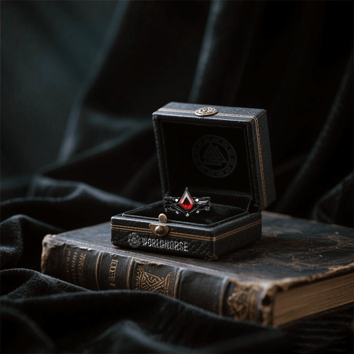 WorldNorse Norse Midnight Magic Ring Set - image 11