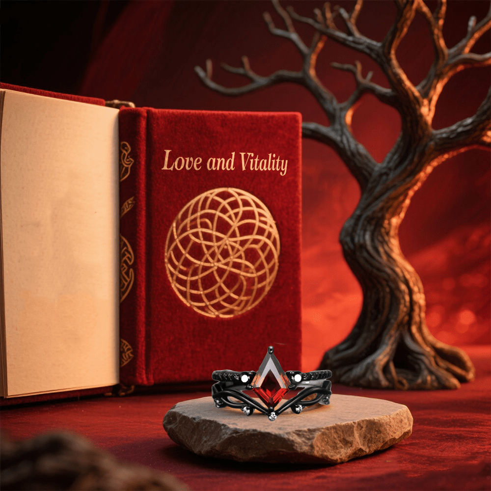 WorldNorse Norse Midnight Magic Ring Set - image 10