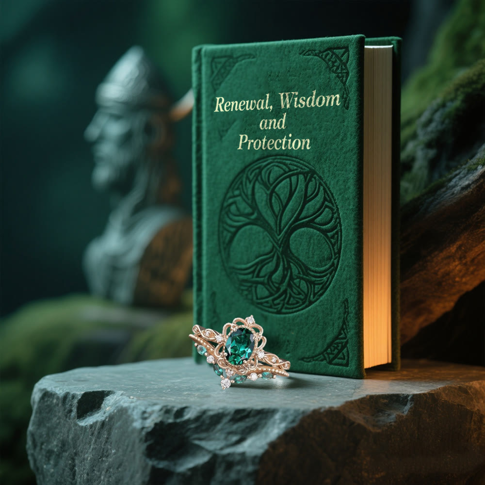 WorldNorse Elven Roots Of Yggdrasil Ring - image 4