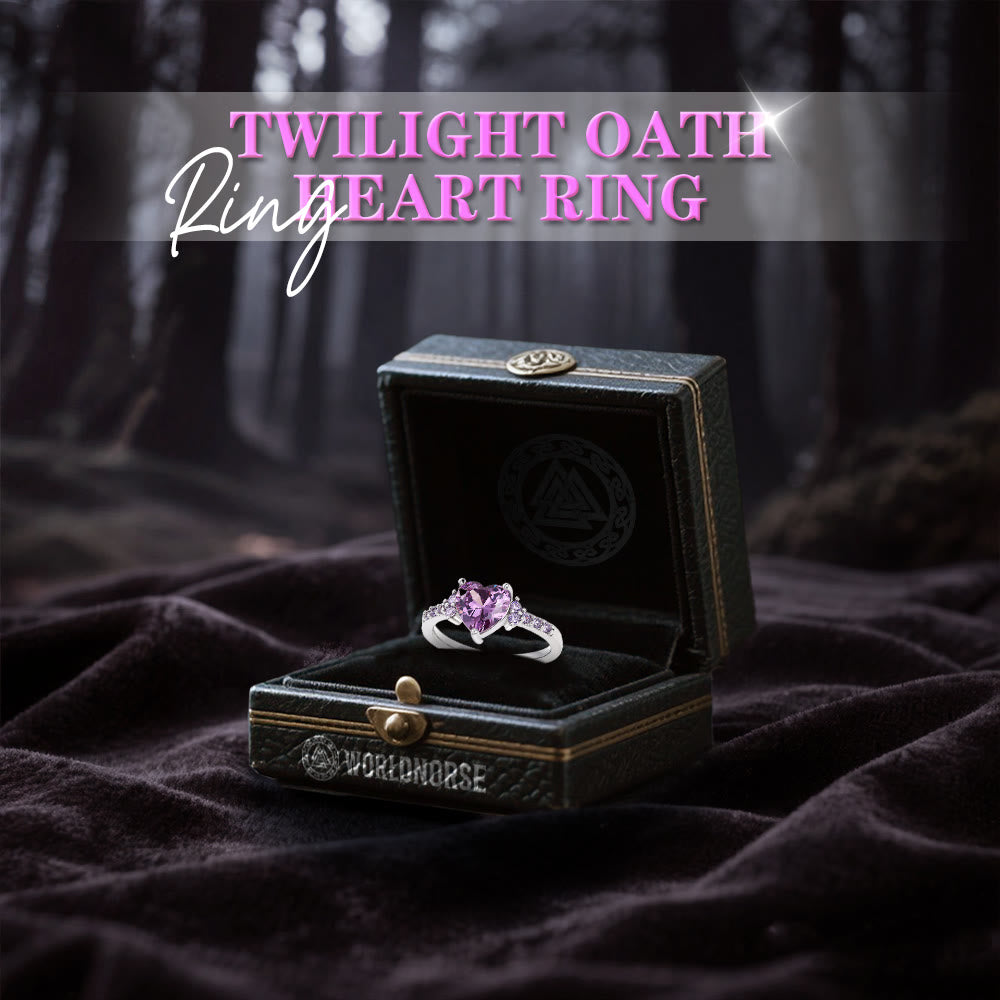 WorldNorse Twilight Oath Heart Ring - image 2