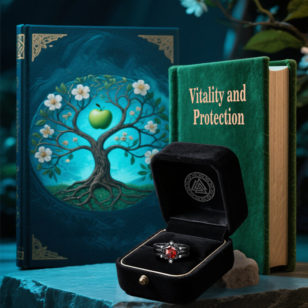 WorldNorse Bloom of Idunn Ring - image 7