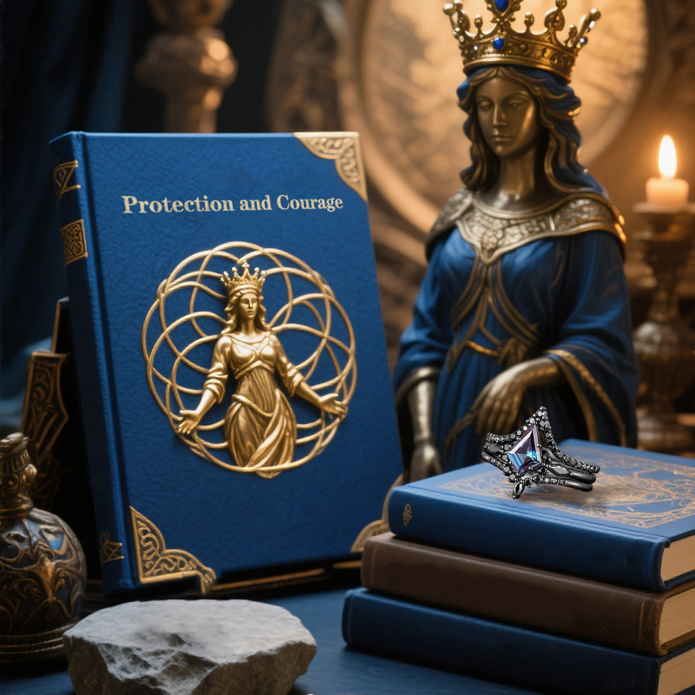 WorldNorse Black Twilight Crown Ring - image 3