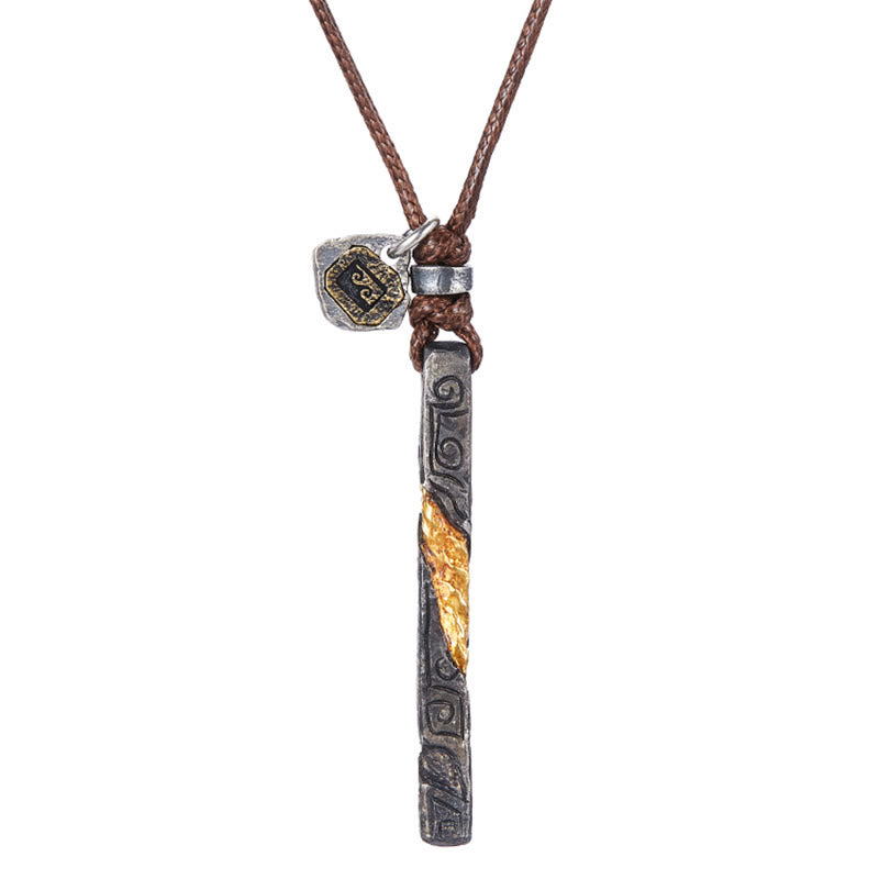 WorldNorse 999 Sterling Silver Flowing Fire Twisted Necklace - Style#1 - image 1