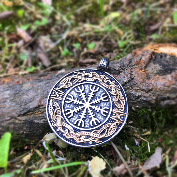 WorldNorse Helm of Awe Pendant Necklace