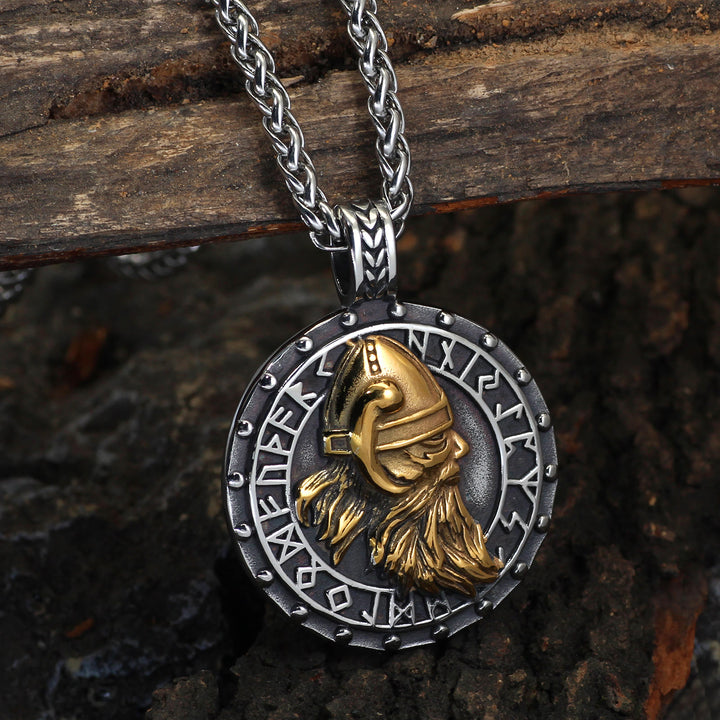 WorldNorse Viking Warrior Odin Rune Necklace