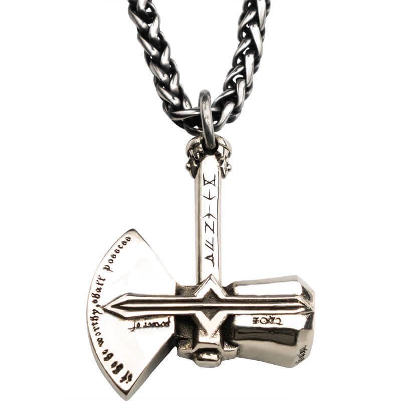 WorldNorse Thor's Axe Stormbreaker Necklace