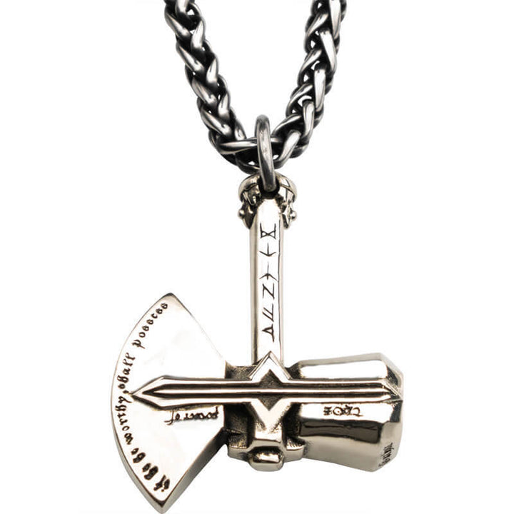 WorldNorse Thor's Axe Stormbreaker Necklace