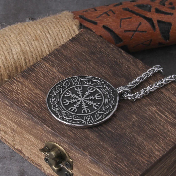 WorldNorse Helm of Awe Pendant Necklace