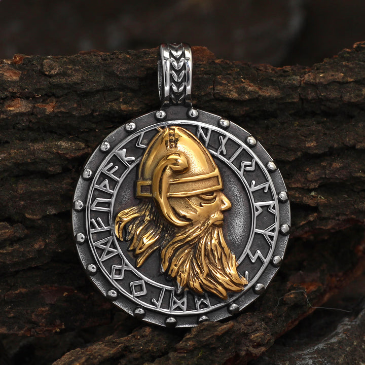 WorldNorse Viking Warrior Odin Rune Necklace