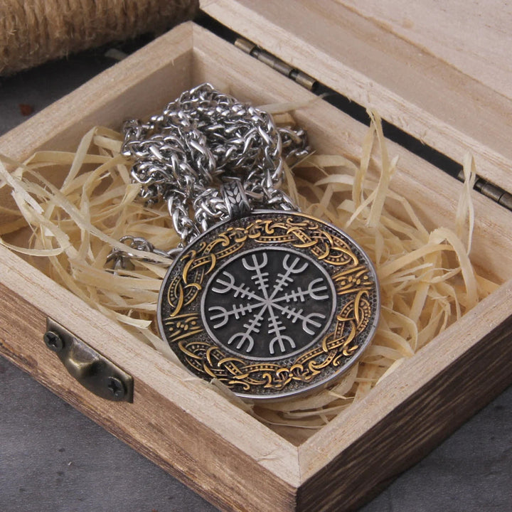 WorldNorse Helm of Awe Pendant Necklace