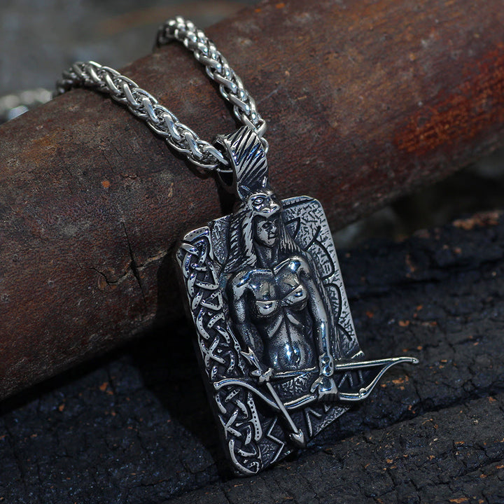 WorldNorse Celtic Knot Wife Of The Sea God Njörd Necklace