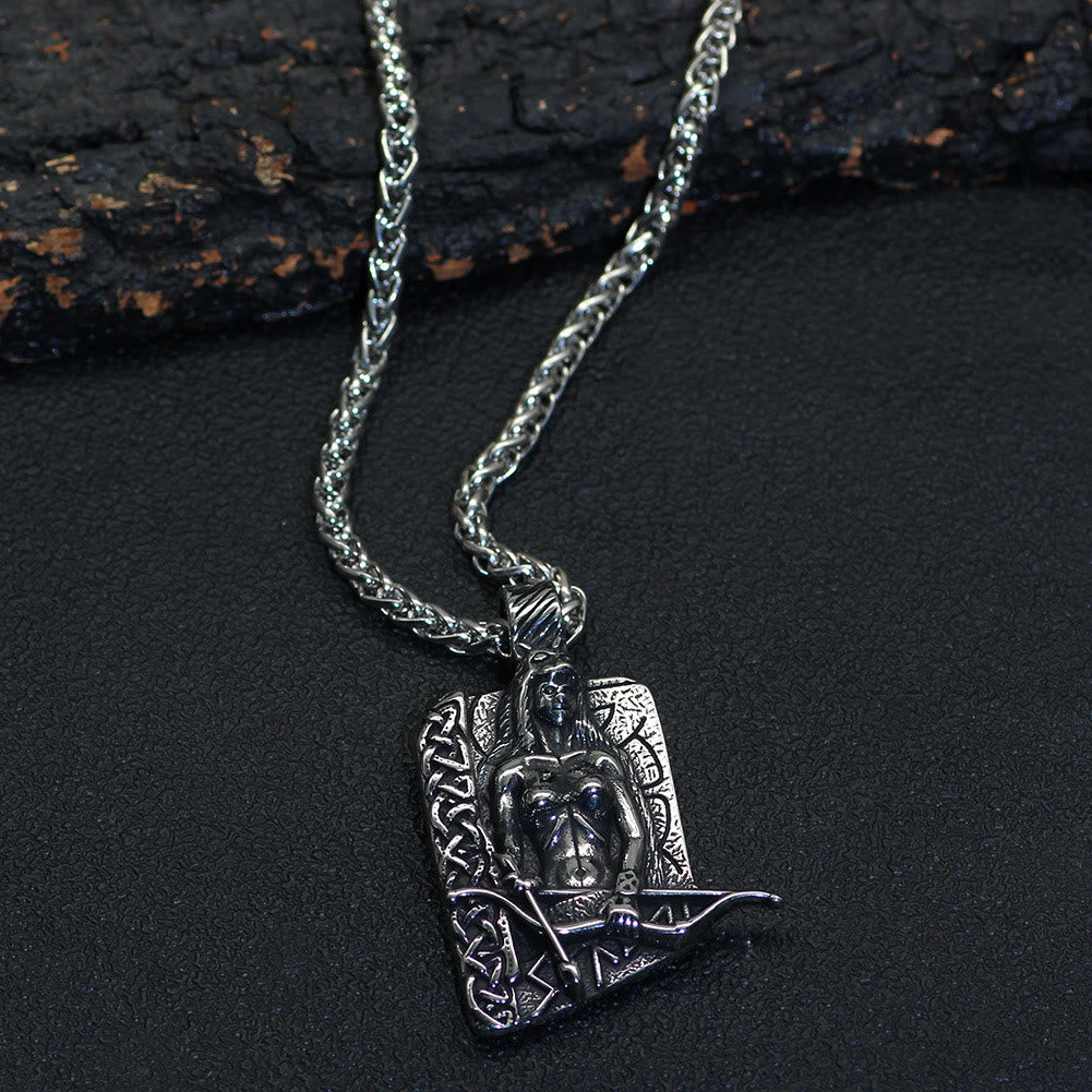WorldNorse Celtic Knot Wife Of The Sea God Njörd Necklace