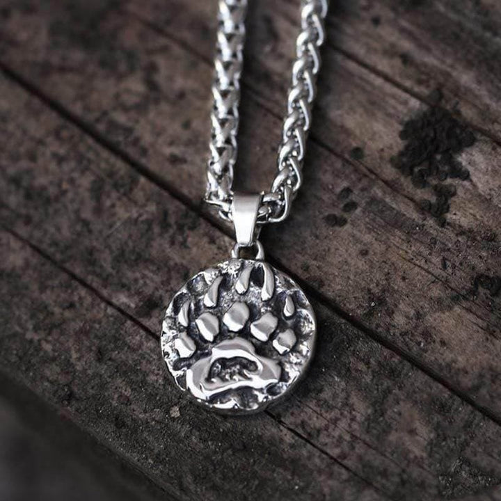 WorldNorse Viking Bear Claw Attitude Necklace