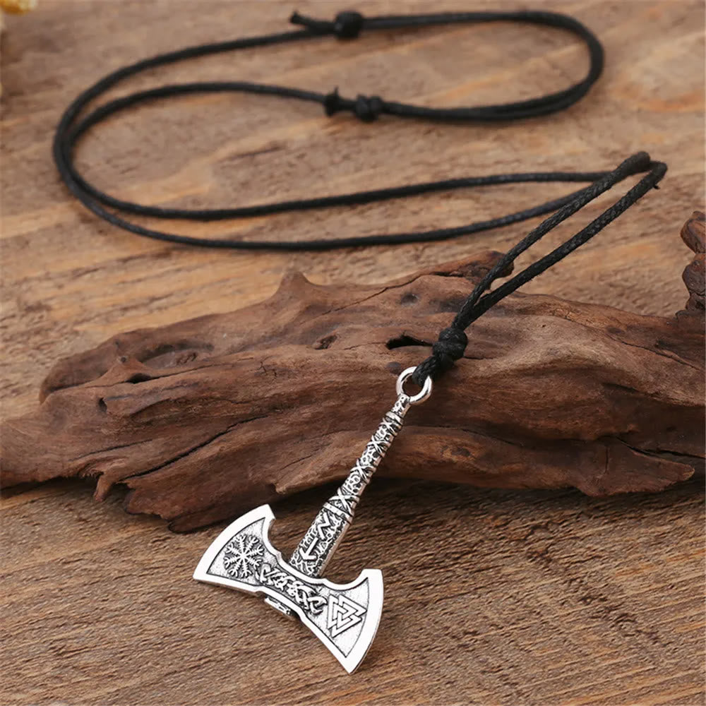 WorldNorse Viking Axe Pendant Amulet Necklace