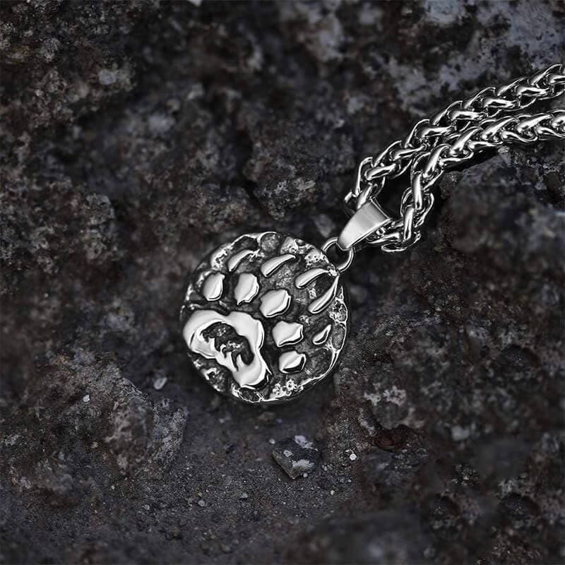 WorldNorse Viking Bear Claw Attitude Necklace