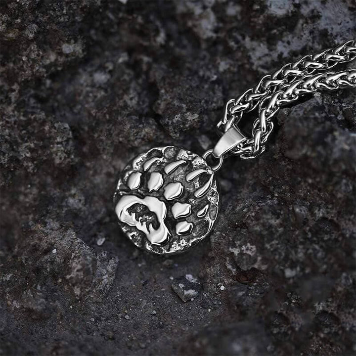 WorldNorse Viking Bear Claw Attitude Necklace