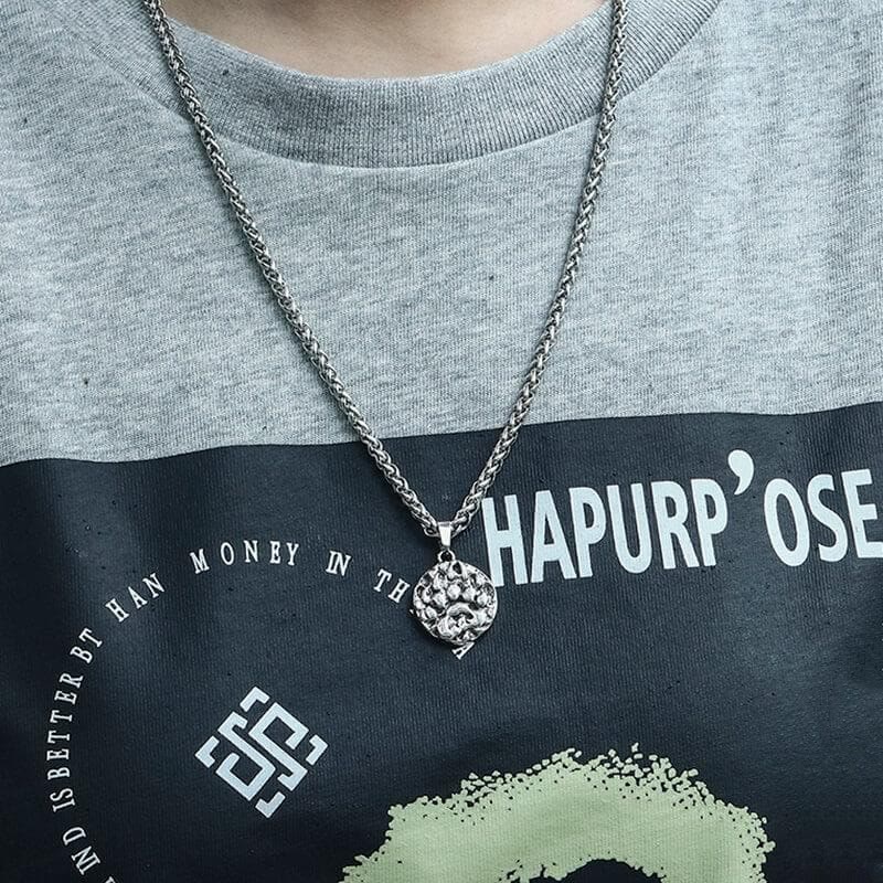 WorldNorse Viking Bear Claw Attitude Necklace