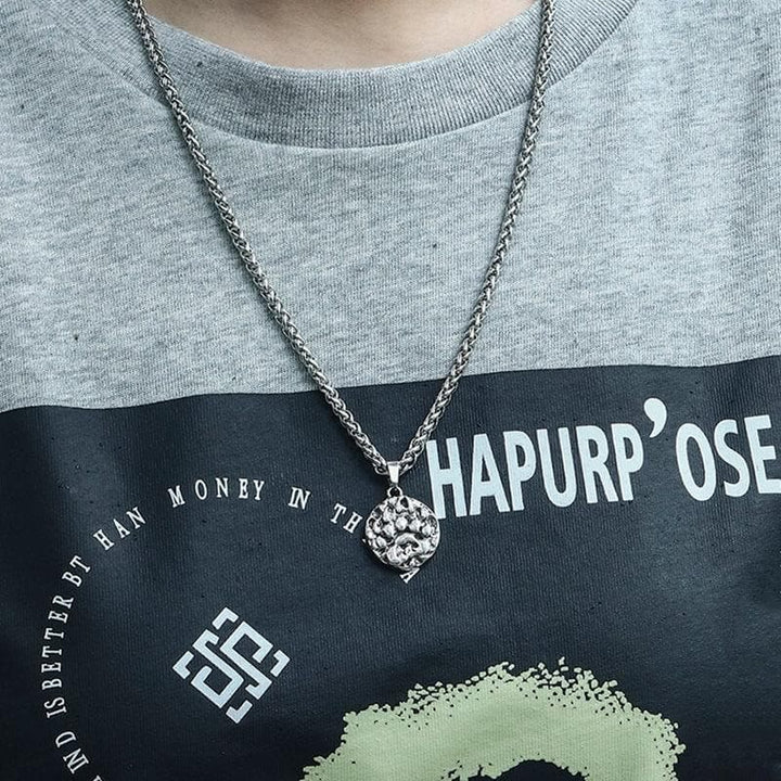 WorldNorse Viking Bear Claw Attitude Necklace