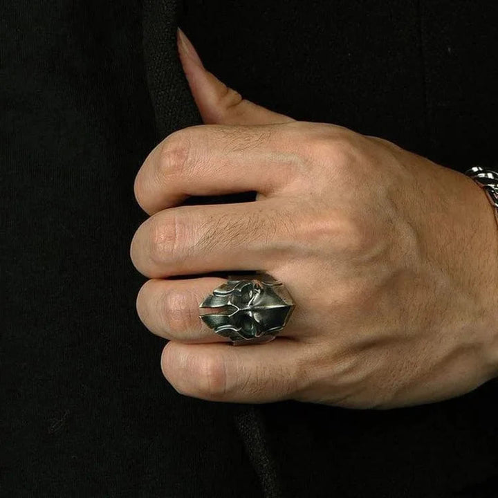 WorldNorse Nordic Power Warrior Helmet Ring