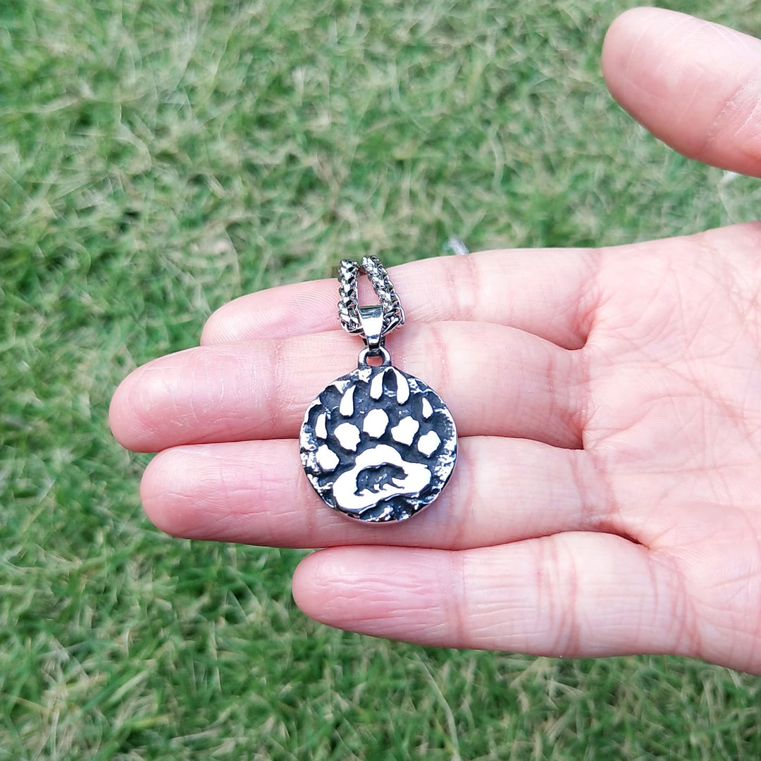 WorldNorse Viking Bear Claw Attitude Necklace