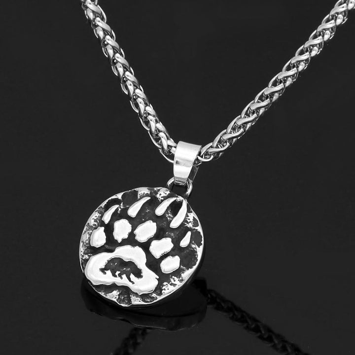 WorldNorse Viking Bear Claw Attitude Necklace