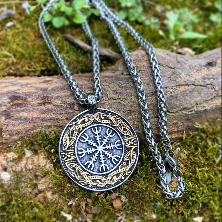 WorldNorse Helm of Awe Pendant Necklace