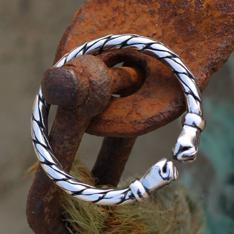 WorldNorse Power In The Hand Double Fist Vintage Bracelet