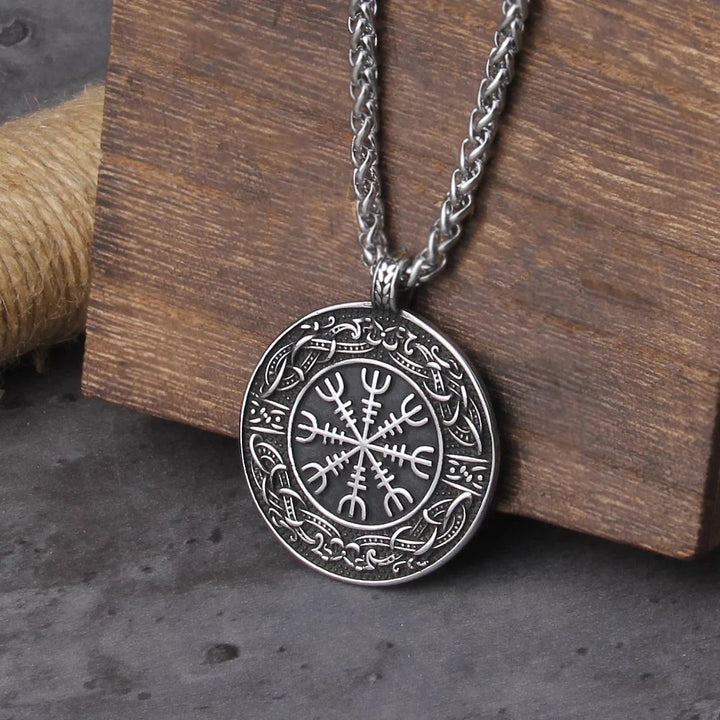 WorldNorse Helm of Awe Pendant Necklace