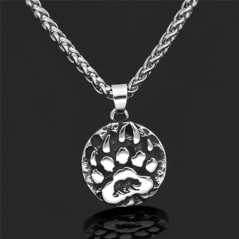 WorldNorse Viking Bear Claw Attitude Necklace