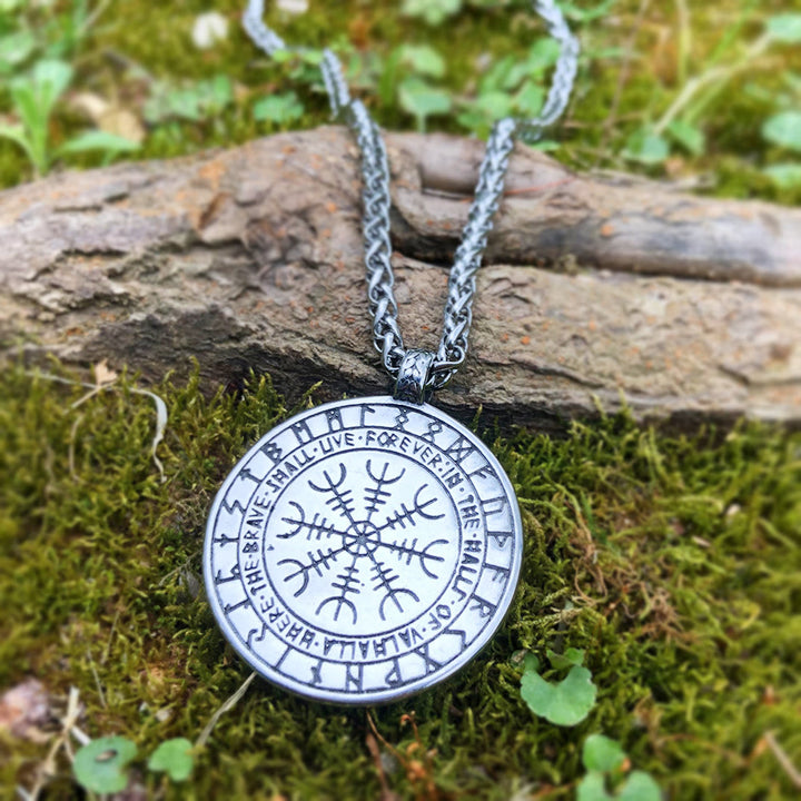 WorldNorse Helm of Awe Pendant Necklace