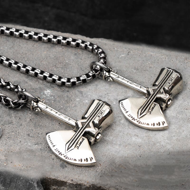 WorldNorse Thor's Axe Stormbreaker Necklace