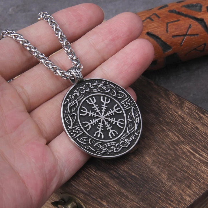 WorldNorse Helm of Awe Pendant Necklace