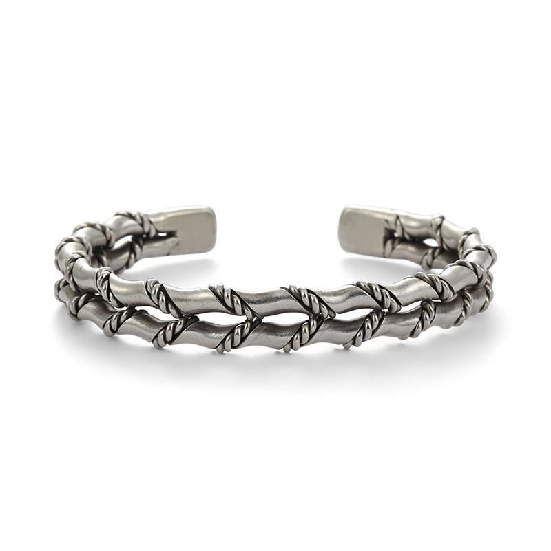 FREE Today: Double Twisted Bamboo Open Bracelet