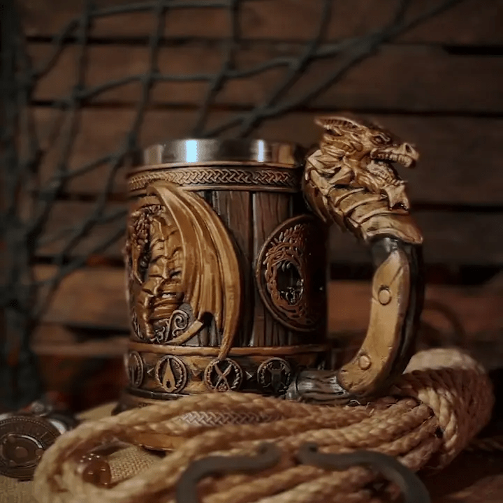 WorldNorse Dungeon Master Tankard Trophy Mug