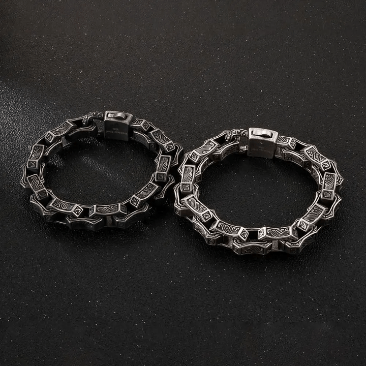 WorldNorse Norse Viking Steel Bracelet