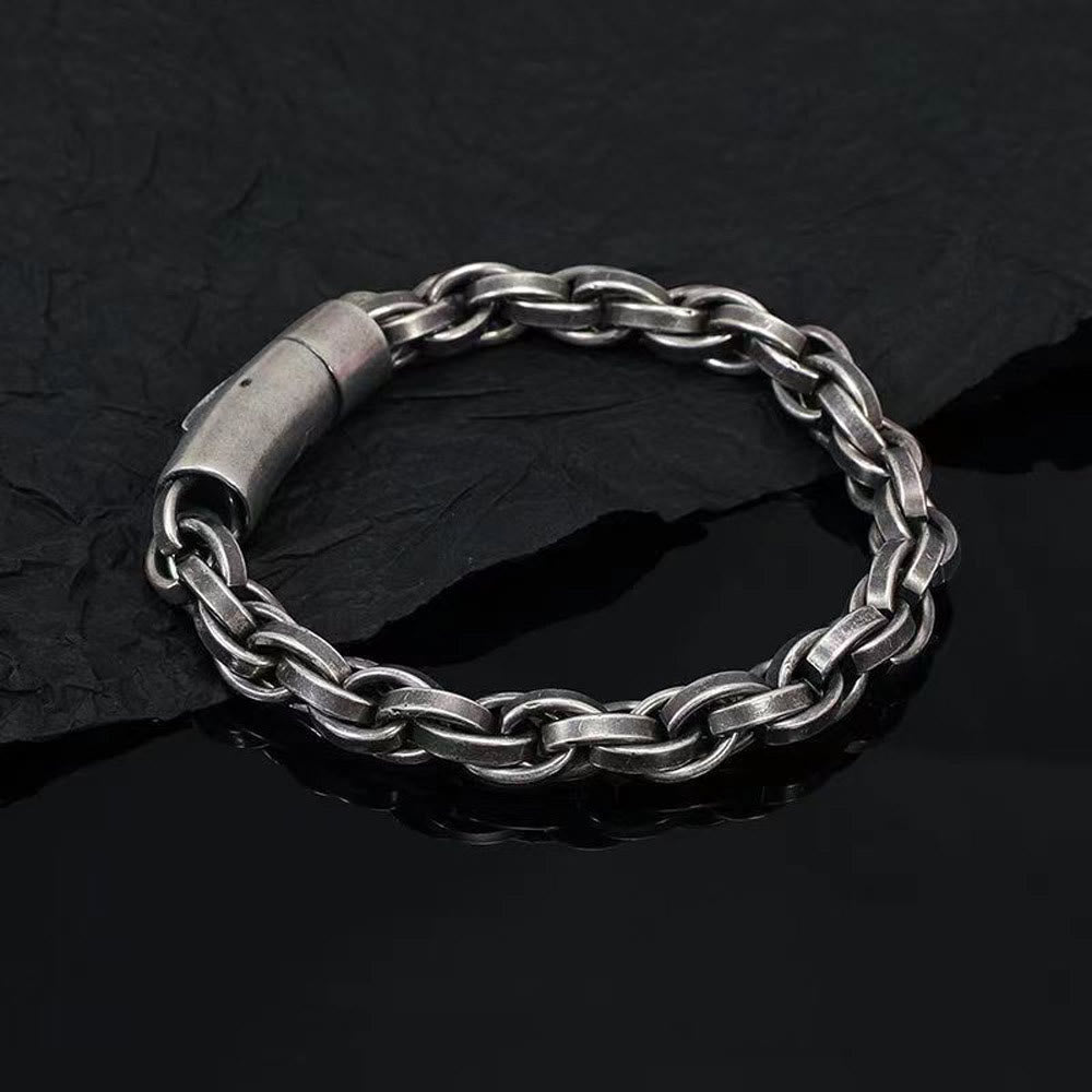WorldNorse Vintage Twisted Chain Bracelet